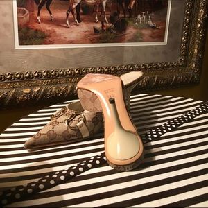 GUCCI SNAFFLE BIT MULE PUMPS